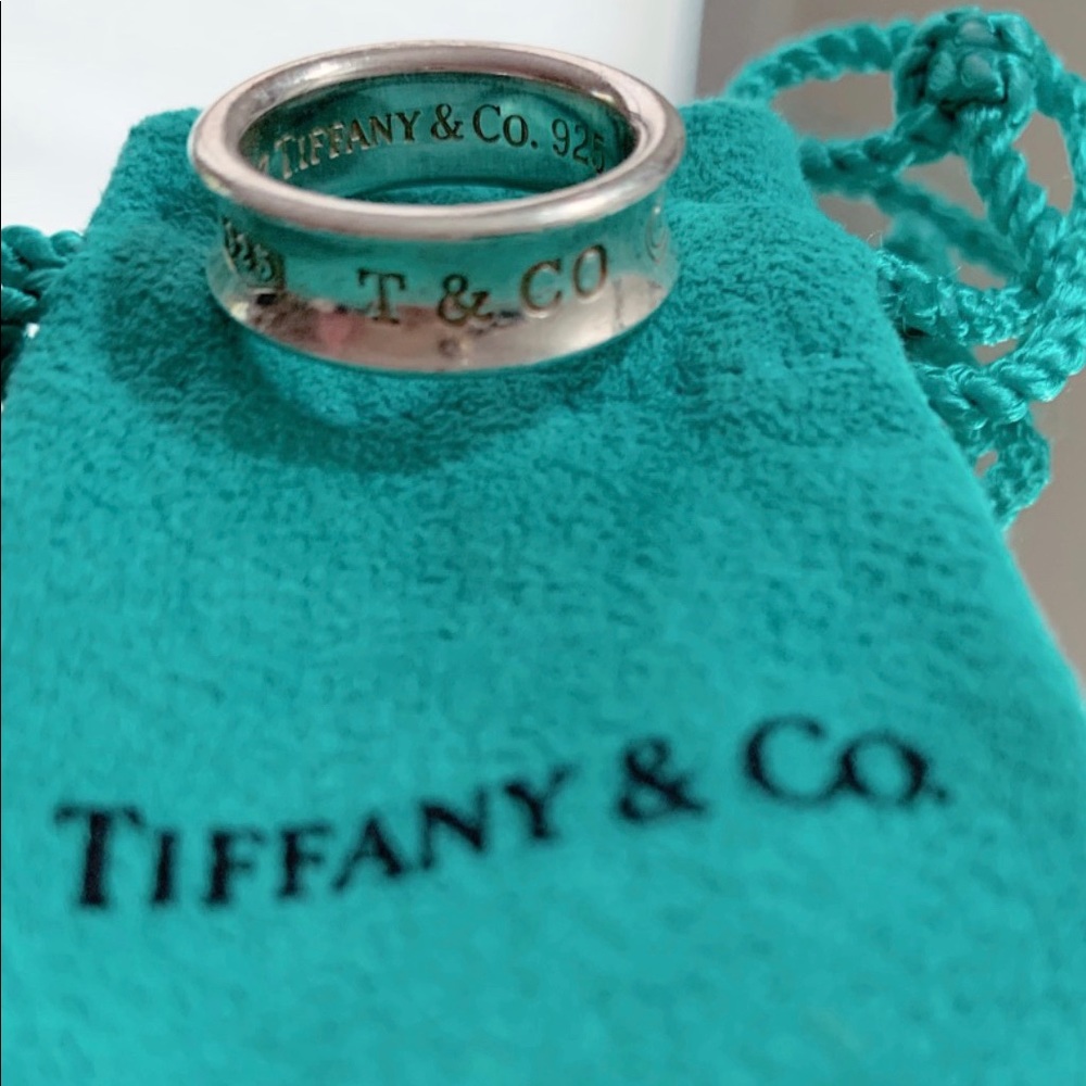 Tiffany & Co. Sterling Silver 1837 Band Ring